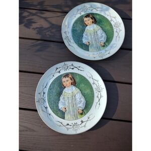 The Children of Renoir Child in White Collector Plate Porcelain plate